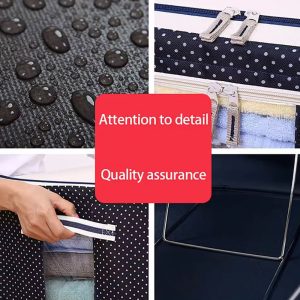 Foldable Oxford Clothing Box 66L
