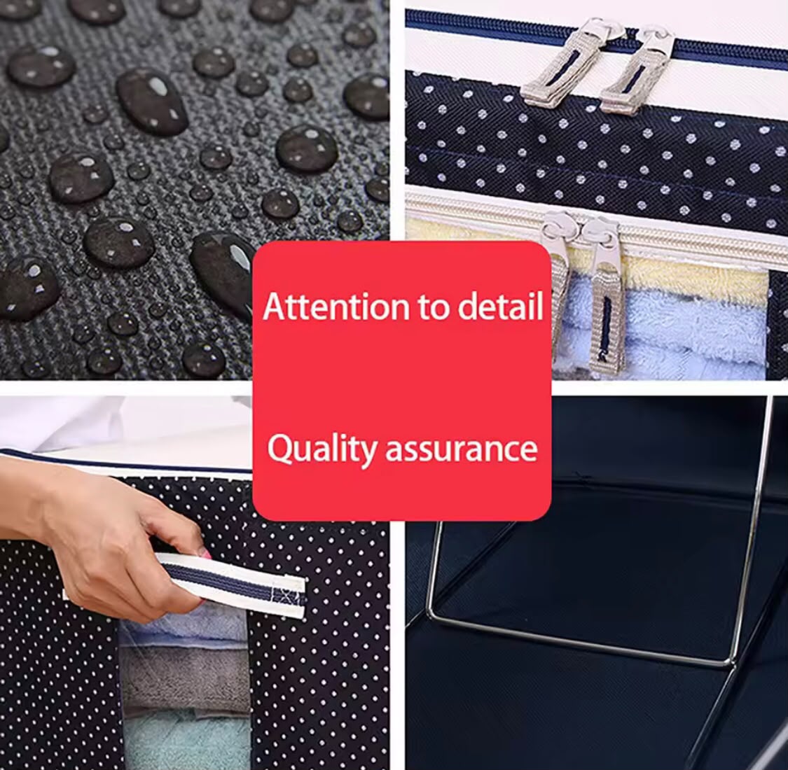 Foldable Oxford Clothing Box 66L - Image 3
