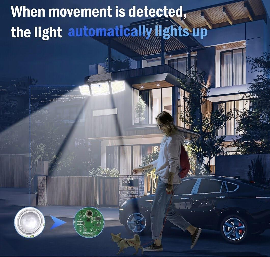 Outdoor Motion Sensor Solar Light - Image 4