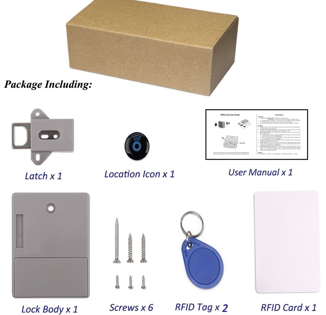 Invisible Hidden Wooden Drawer Lock - Image 4
