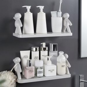 Wall-Mounted Adhesive Floating Shelf