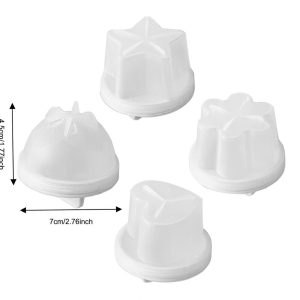 4-Pieces Shaped Egg Mold