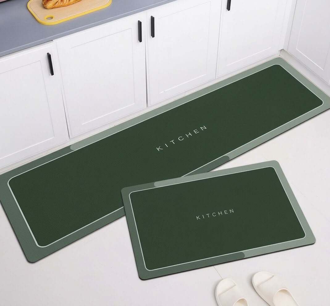 2 pcs Kitchen Carpet - Image 4