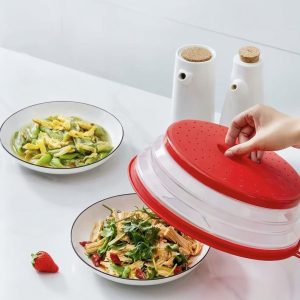 Collapsible Microwave Plate Cover
